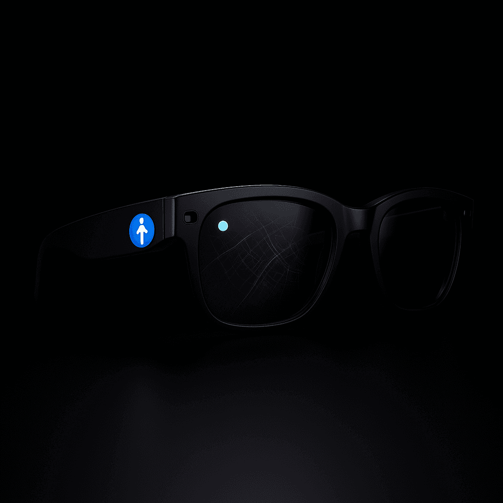 Stops smart glasses