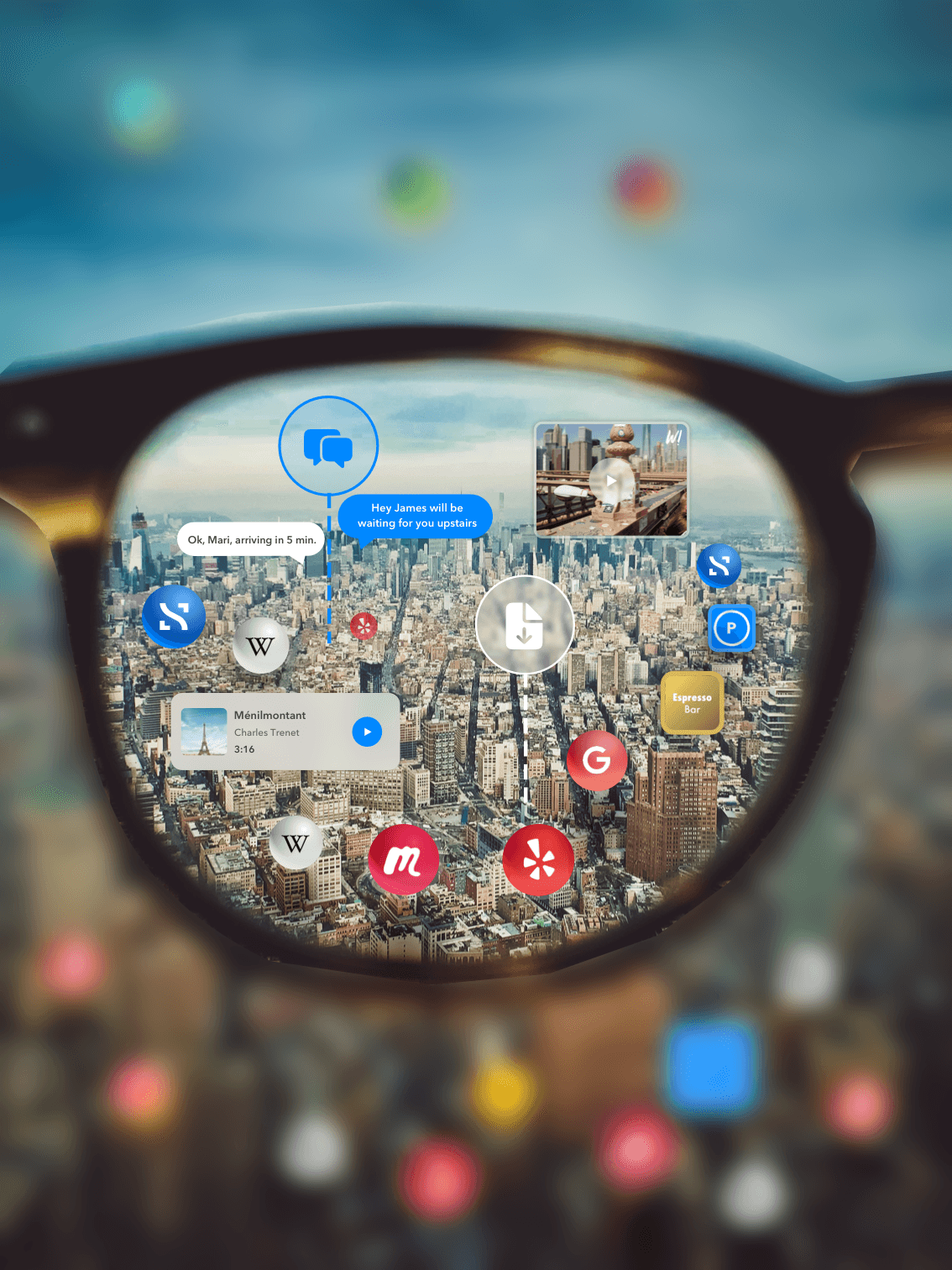 XR Glasses product preview