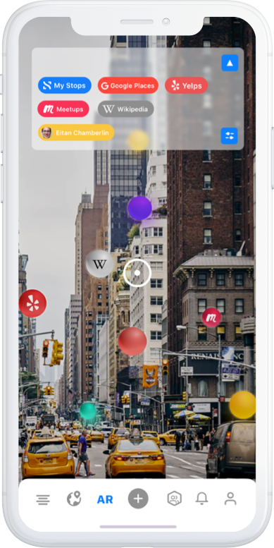 AR Discover on iOS AR Discover on iOS